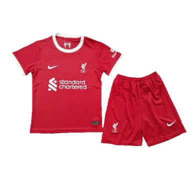 Kids-2023-2024-Liverpool-Home-Soccer-Kit