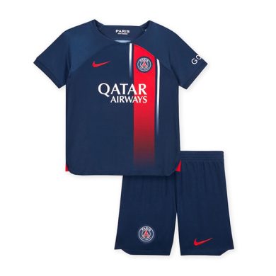 Kids-2023-2024-PSG-Home-Soccer-Kit