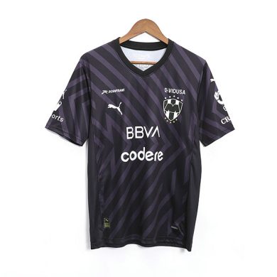 2023-2024-Monterrey-Goalkeeper-Black-Soccer-Jersey