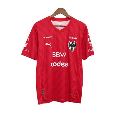 2023-2024-Monterrey-Goalkeeper-Red-Soccer-Jersey