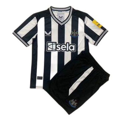 Kids-2023-2024-Newcastle-United-Home-Soccer-Kit