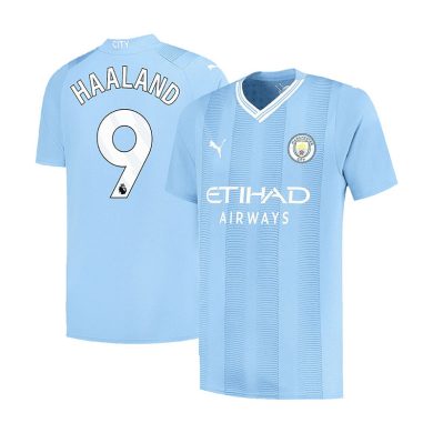 2023-2024-Manchester-City-HAALAND-9-Home-Soccer-Jersey