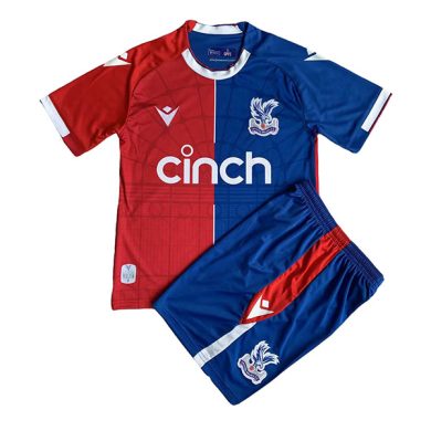 Kids-2023-2024-Crystal-Palace-Home-Soccer-Kit