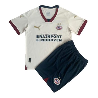 Kids-2023-2024-PSV-Eindhoven-Away-Soccer-Kit