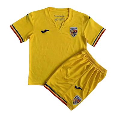 Kids-2023-Romania-Home-Soccer-Kit