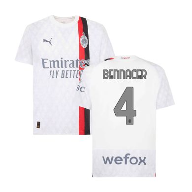 2023-2024-AC-Milan-BENNACER-4-Away-Soccer-Jersey