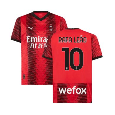 2023-2024-AC-Milan-RAFA-LEAO-10-Home-Soccer-Jersey