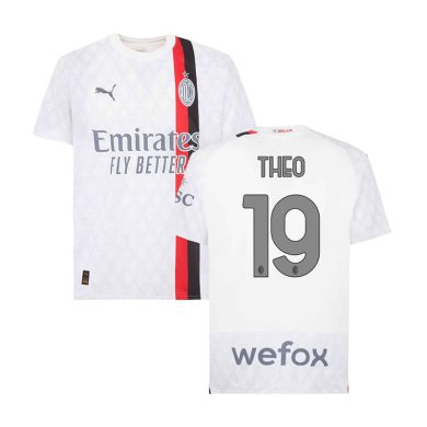 2023-2024-AC-Milan-THEO-19-Away-Soccer-Jersey