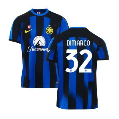 2023-2024-Inter-Milan-DIMARCO-32-Home-Soccer-Jersey