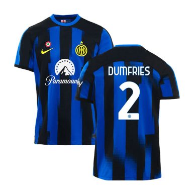 2023-2024-Inter-Milan-DUMFRIES-2-Home-Soccer-Jersey