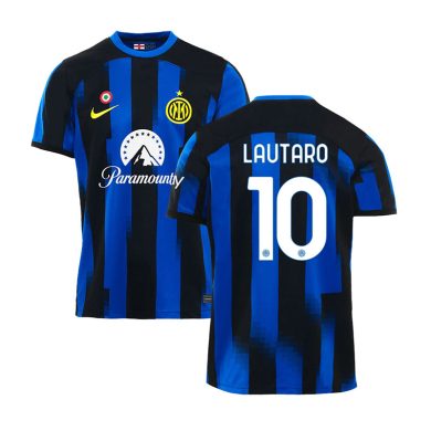 2023-2024-Inter-Milan-LAUTARO-10-Home-Soccer-Jersey