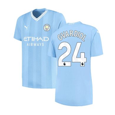 2023-2024-Manchester-City-GVARDIOL-24-Home-Soccer-Jersey