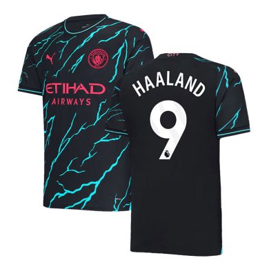 2023-2024-Manchester-City-HAALAND-9-Third-Soccer-Jersey