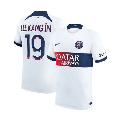 2023-2024-PSG-LEE-KANG-IN-19-Away-Soccer-Jersey