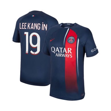 2023-2024-PSG-LEE-KANG-IN-19-Home-Soccer-Jersey