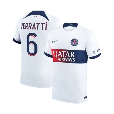 2023-2024-PSG-VERRATTI-6-Away-Soccer-Jersey