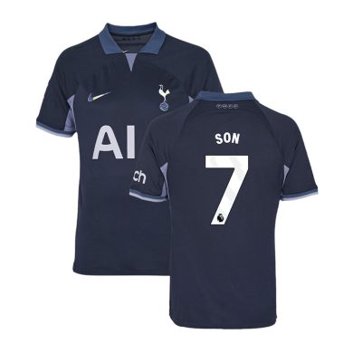 2023-2024-Tottenham-Hotspur-SON-7-Away-Soccer-Jersey