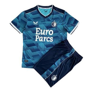 Kids-2023-2024-Feyenoord-Away-Soccer-Kit