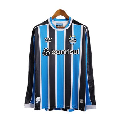 2023-2024-Gremio-Home-Long-Sleeve-Soccer-Jersey