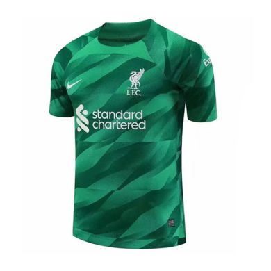 2023-2024-Liverpool-Goalkeeper-Green-Soccer-Jersey