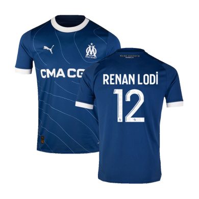 2023-2024-Marseille-RENAN-LODI-12-Away-Soccer-Jersey