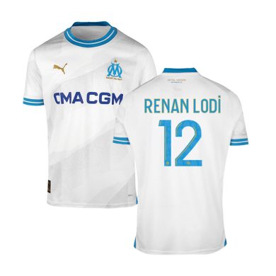 2023-2024-Marseille-RENAN-LODI-12-Home-Soccer-Jersey