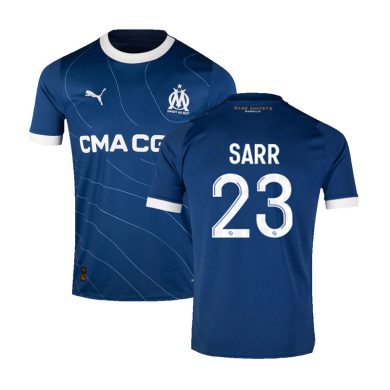 2023-2024-Marseille-SARR-23-Away-Soccer-Jersey