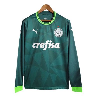 2023-2024-Palmeiras-Home-Long-Sleeve-Soccer-Jersey