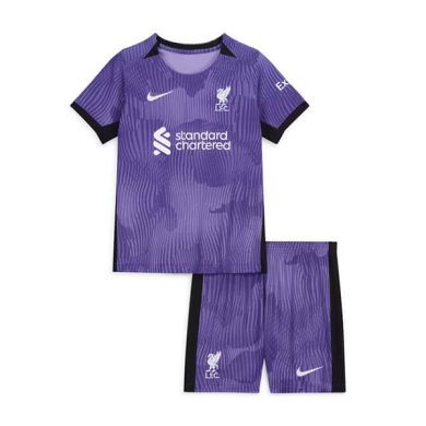 Kids-2023-2024-Liverpool-Third-Soccer-Kit