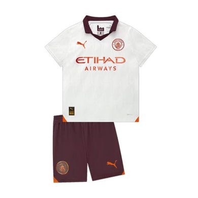 Kids-2023-2024-Manchester-City-Away-Soccer-Kit