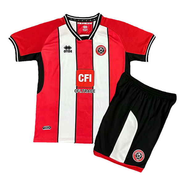 Kids 2023-2024 Sheffield United Home Soccer Kit - Win Jersey Shop
