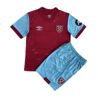 Kids-2023-2024-West-Ham-United-Home-Soccer-Kit