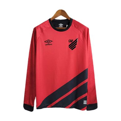 2023-2024-Athletico-Paranaense-Home-Long-Sleeve-Soccer-Jersey