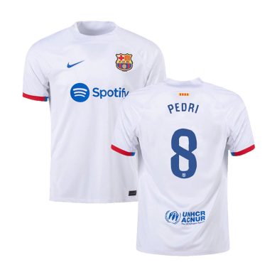 2023-2024-Barcelona-PEDRI-8-Away-Soccer-Jersey