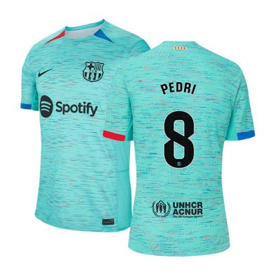 2023-2024-Barcelona-PEDRI-8-Third-Soccer-Jersey