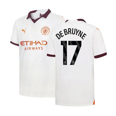 2023-2024-Manchester-City-DE-BRUYNE-17-Away-Soccer-Jersey