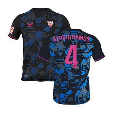 2023-2024-Sevilla-SERGIO-RAMOS-4-Third-Soccer-Jersey