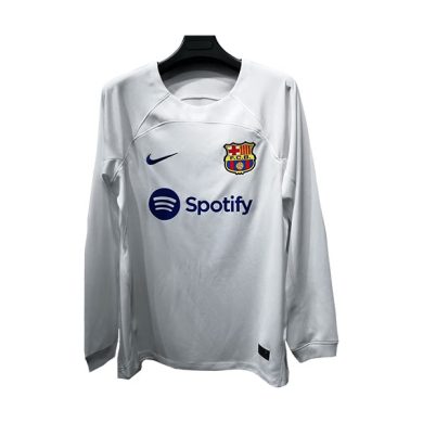 2023-24-Barcelona-Away-Long-Sleeve-Soccer-Jersey