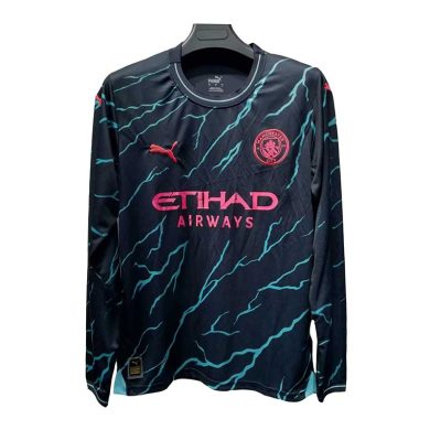 2023-24-Manchester-City-Third-Long-Sleeve-Soccer-Jersey