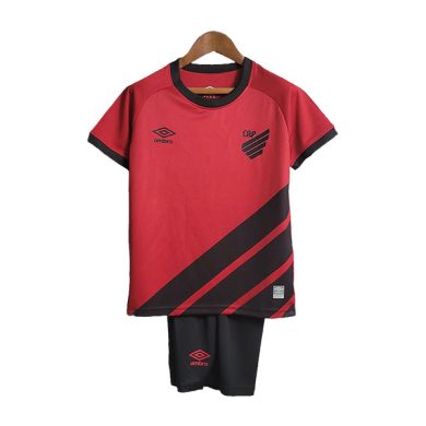 Kids-2023-2024-Athletico-Paranaense-Home-Soccer-Kit