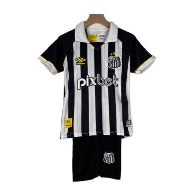 Kids-2023-2024-Santos-FC-Away-Soccer-Kit