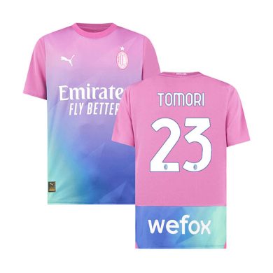 2023-2024-AC-Milan-TOMORI-23-Third-Soccer-Jersey