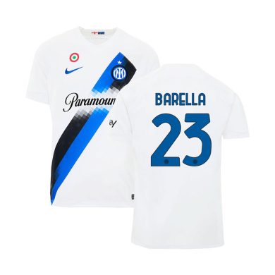 2023-2024-Inter-Milan-BARELLA-23-Away-Soccer-Jersey