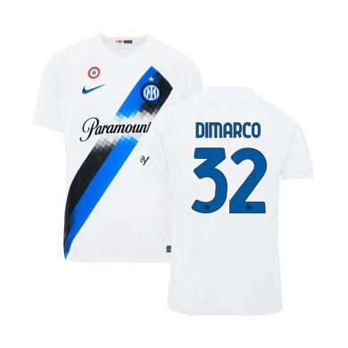 2023-2024-Inter-Milan-DIMARCO-32-Away-Soccer-Jersey