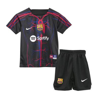 Kids-2023-2024-Barcelona-Special-Edition-Pre-Match-Soccer-Kit