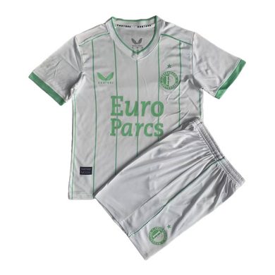 Kids-2023-2024-Feyenoord-Third-Soccer-Kit