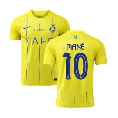 2023-2024-Al-Nassr-MANE-10-Home-Soccer-Jersey