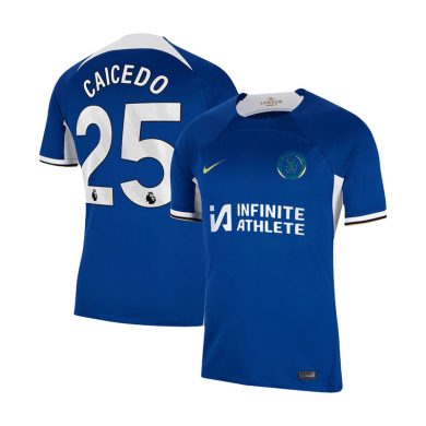 2023-2024-Chelsea-CAICEDO-25-Home-Soccer-Jersey