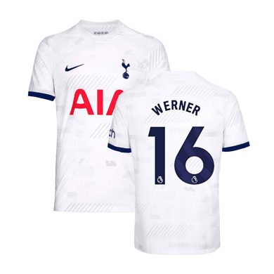 2023-2024-Tottenham-Hotspur-WERNER-16-Home-Soccer-Jersey