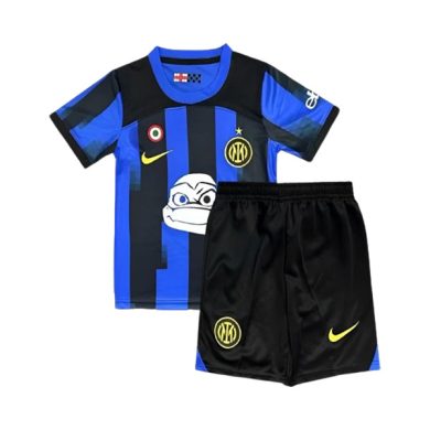 Kids-2023-2024-Inter-Milan-Ninja-Turtles-Home-Soccer-Kit